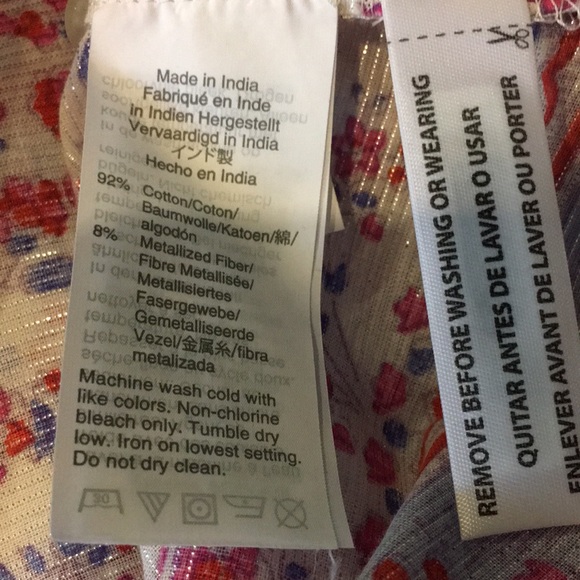 J. Crew Tunic in Iris block print - Picture 7 of 7